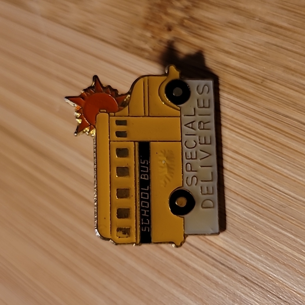School Bus Pin